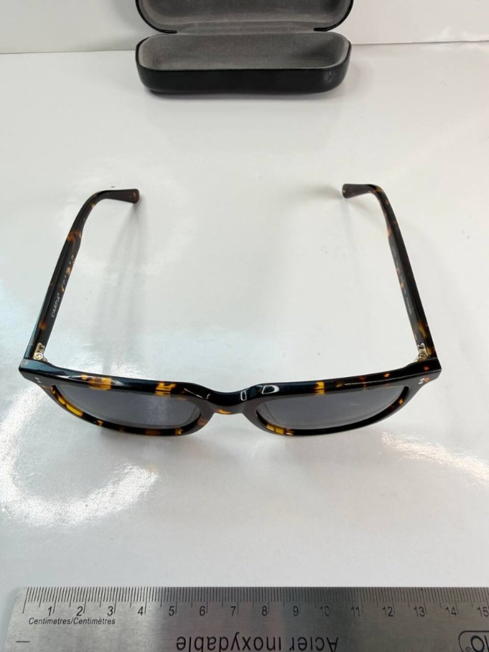CARFIA Polarized Sunglasses – Italian Design – Classic Tortoiseshell Frame - Picture 15 of 16